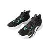 Anta Airspace 3 UFO Slip Resistant, Abrasion Resistant, Breathable Mid top Basketball Shoes Men's Black White 112111806-2