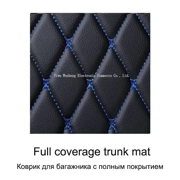Full Coverage Car Trunk Mats for Dodge Challenger 2015-2020 JOURNEY 2009-2015 Caliber Interior Details Car Accessories