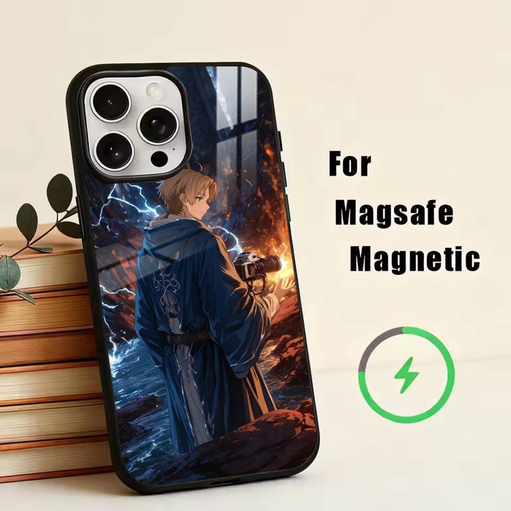 Mushoku Tensei-RG-RM  Phone Case For iPhone17,16,15,14,13,12,11 Plus,Pro Magnetic with Magsafe Wireless Charging