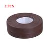 1/2 Pcs PVC Sealing Strip Tape Bathroom Bath Toilet Caulk Tape Self Adhesive Waterproof Mildew Proof Tapes for Kitchen Sink Wall Corner