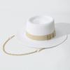 Summer Straw Hats for Women Ribbon Decoration Elegant Ladies Party Dress Hats Travel Beach Sun Hat Chapeau Femme