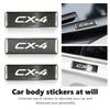 For Mazda 3D Metal Sticker Car Logo Rear Trunk Body Emblem Stickers Decal 3 6 Atenza Axela Demio CX3 CX5 MP MS RX8 CX7 CX-9 H6