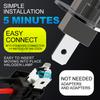 2Pcs 18000LM H1 LED Headlight Bulbs Mini Canbus H1 Led Lamp 16Core CSP for Car Headlamp Fanless DRL Light Auto Diode Fog Lamp 12V 6000K White