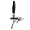 Standard European Beer Flow Control Faucet with 50mm Shank & 8mm Elbow Tailpiece G5/8" Adjustable Beer Tap Homebrew Kegging Bar