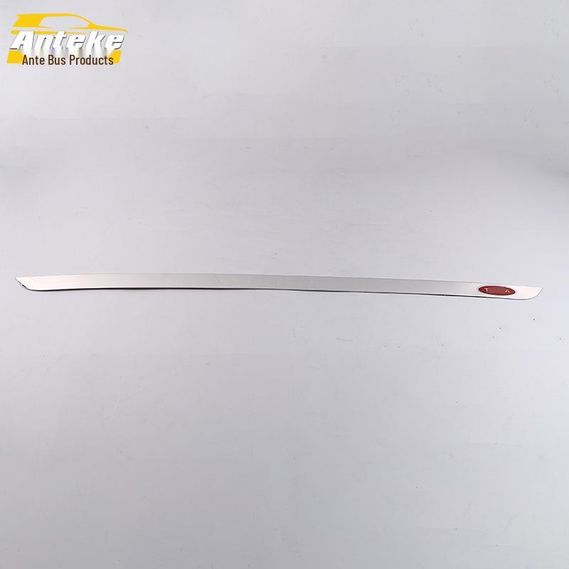 Tuda 18 Tailgate Trim: Rear Trunk Bright Strip & Bumper Anti-Scratch Sticker