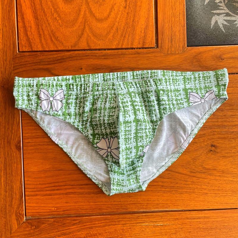 Men's Pure Cotton Breathable Sexy Triangle Underwear Low Waist Comfortable Underwear
