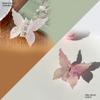 Gradient Color Acetate Butterfly Hair Claw Colorful Large Shark Clip Butterfly Hair Clip  Female