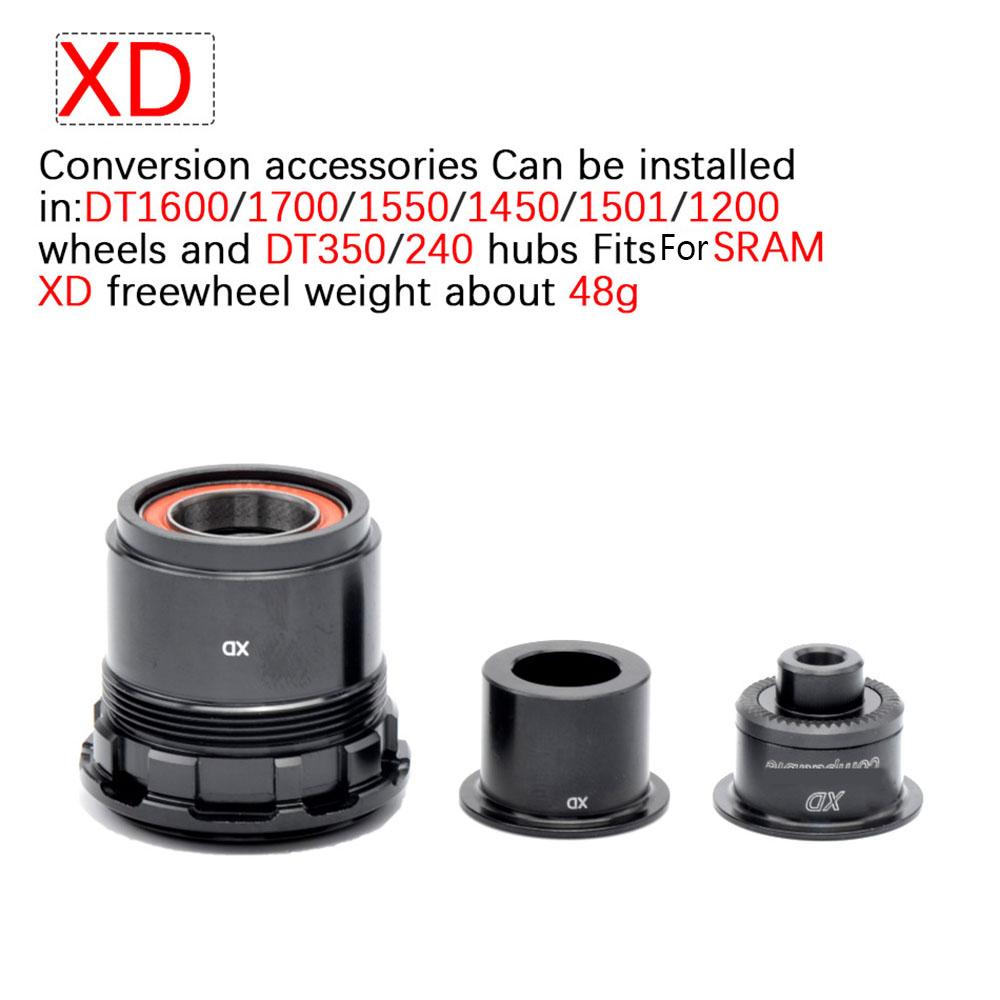 Body Ratchet Driver For DT Swiss XD Freehub Body w/ End Cap For SRAMXD Freewheel