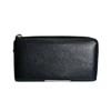 LOUIS VUITTON Taurillon Clemence L-shaped fastener purse leather Noir Used