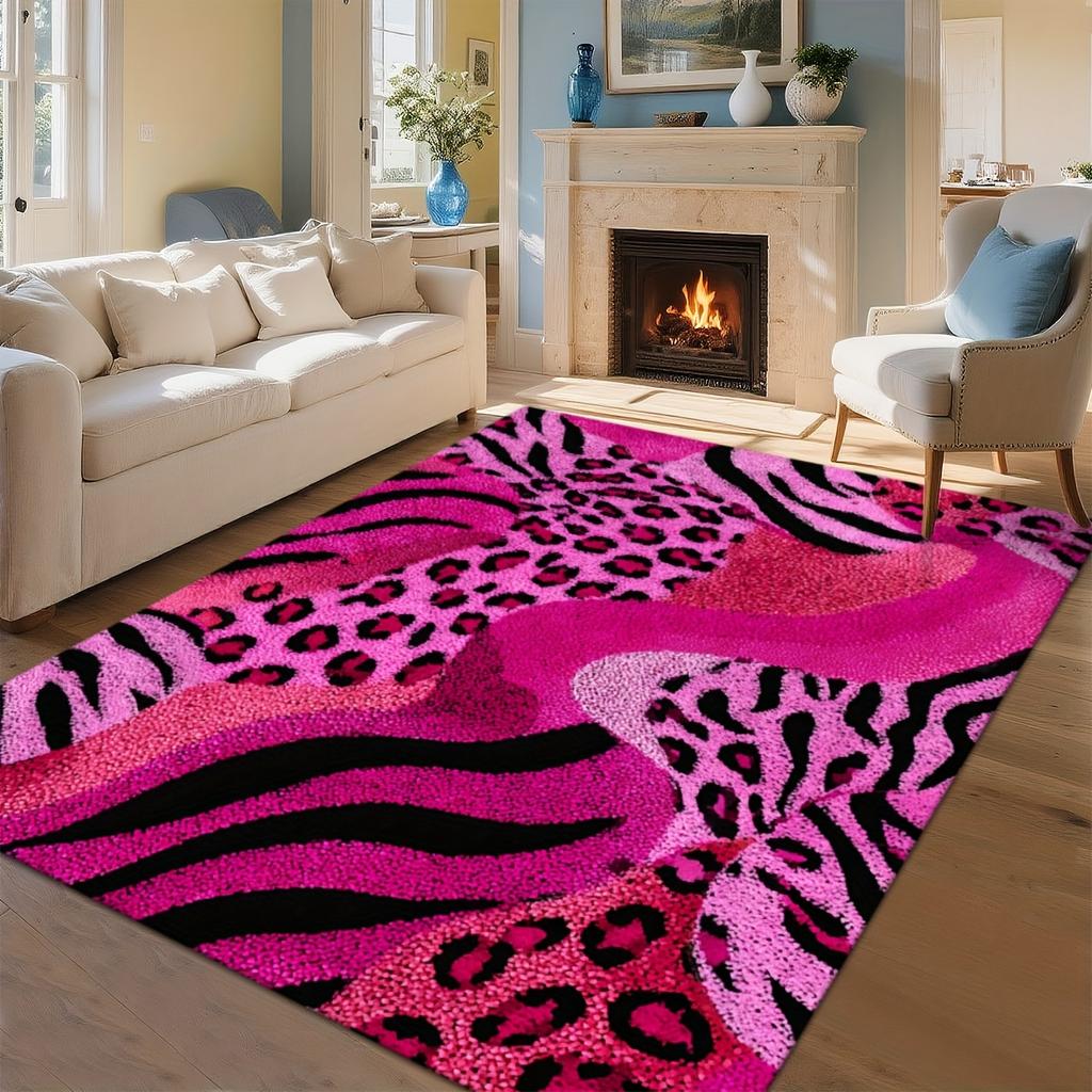Cashmere-like Printed Pattern, Exquisite Carpet, Comfortable and Beautiful, Versatile Decor, Suitable for Living Room, Sofa Cushion, Bedroom, Outdoor