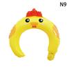 5pcs Cute Headband Balloon Cute Cartoon Animal Balloon Kids Birthday Party Decoration Baby Shower Children's Toys