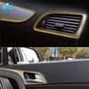 morytrade Plated Mall Interior Color Car Car Mall Car Interior Dress Up Length 5m (Gold)