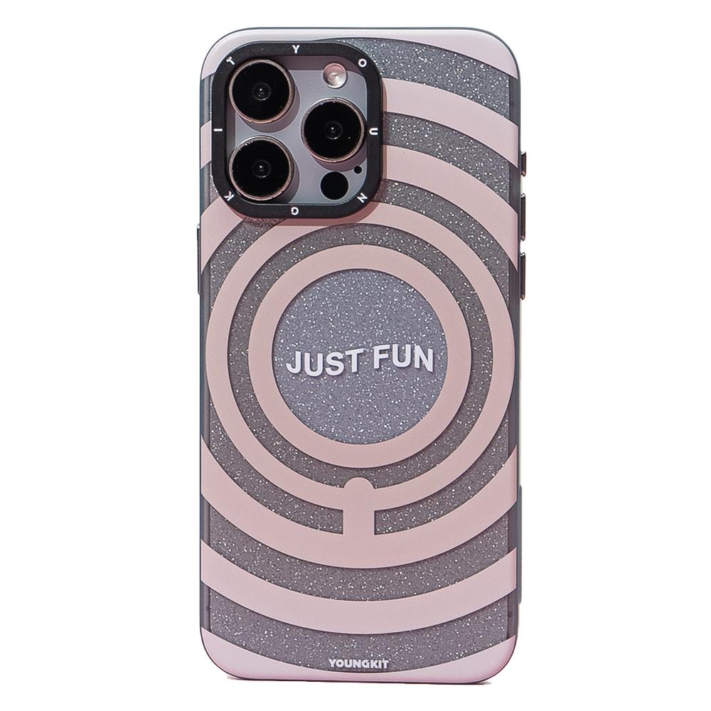 

For iPhone 14 Pro Max Magnetic Case Hard PC Phone Cover Print Pattern Design Ring