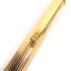 Excellent Cartier Ballpoint pen Stripe Pattern Must de Cartier Gold Used
