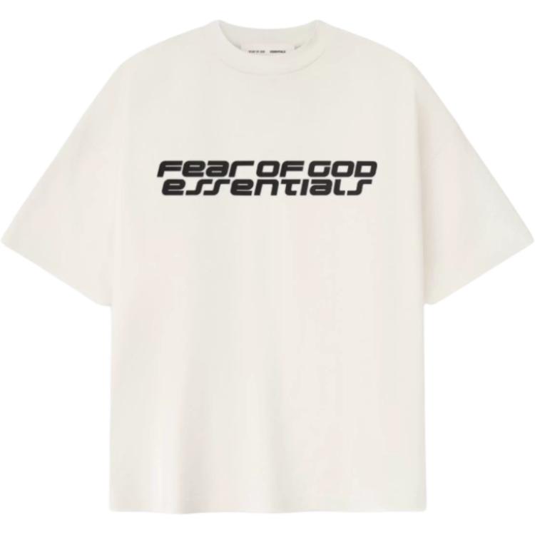 

Fear of God Essentials Ponte 90s Tee Ivory Men Tops Cream 125HO254503F XS