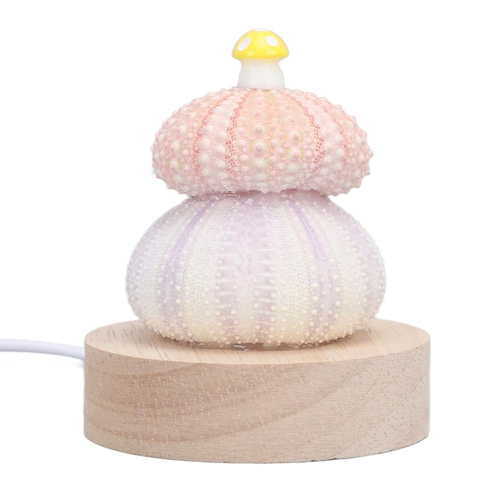 Mushroom LED Night Lamp USB Plug In Night Lamp Cozy Shell Night Lamp  Bedside