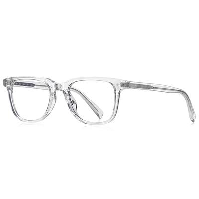 Anti Blue Light Computer Glasses Simple Square Eyeglasses Frames Korean Style Unisex TR90 Willow Nail Glasses Frame In Stock