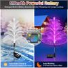 Solar Garden Lights Outdoor Waterproof Landscape Garden Decoration Lawn Lights 7 Color Changing Jellyfish Solar Lights