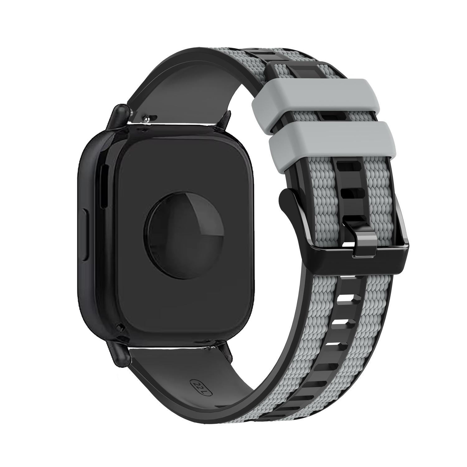 watchband For Redmi watch 5 Lite/5 Active belt Sport Silicone nylon Bracelet correa Xiaomi Redmi watch5 active 22mm Watch Straps Redmi watch 5 Active