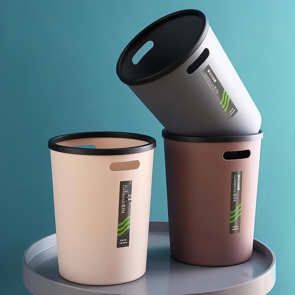 Multi-Room Trash Can: Kitchen, Bathroom, Bedroom, Office Use - Simple Classification Paper Basket