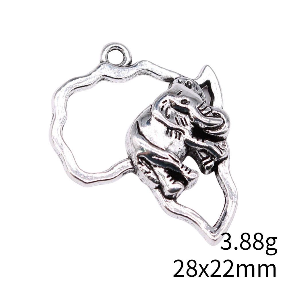 Wedding Anniversary Charms For Jewellery Making Elephant God Charms Pendant Biz Cell Phone Pendant
