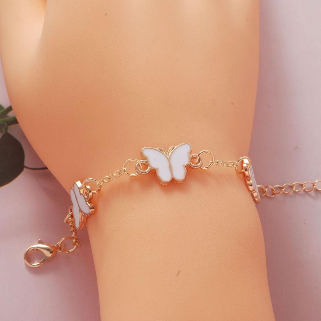 Ladies Titanium Steel Butterfly Bracelet Jewelry