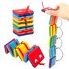 Wooden Magic Blocks Infinite Flip Puzzle Toy Fun Flip Folding Snake  Early Education