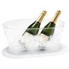 Ice Bucket Beverage Tub Clear Cocktail Props Supplies Cooling Chiller Container Sturdy 5.5 L