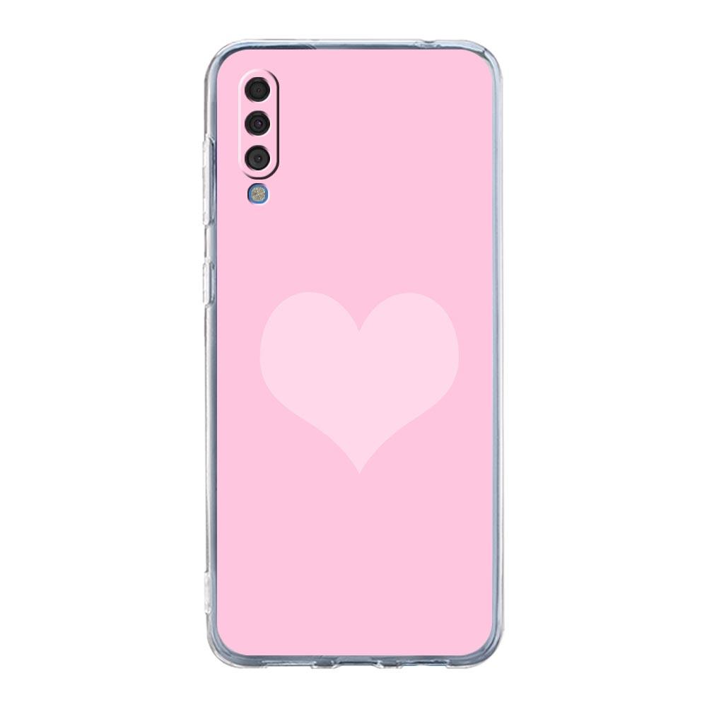 Case For Samsung A14 A50 A70 A30 A40 A20E A10S A20S A02S A04S A12 A22 A32 A34 A42 A52 5G A54 Gold Pink Rose Glitter Hearts Cover