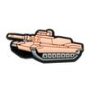 1-25 Stück Waffen Pistolen Dollar PVC Schuh Deko Zubehör Panzer Flugzeug Anhänger DIY Garten Schuh Schnalle Zubehör Party Ornament