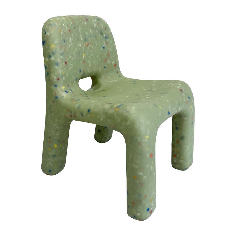 Скандинавский детский пластиковый стул для учебы и обеда - Простой домашний стиль