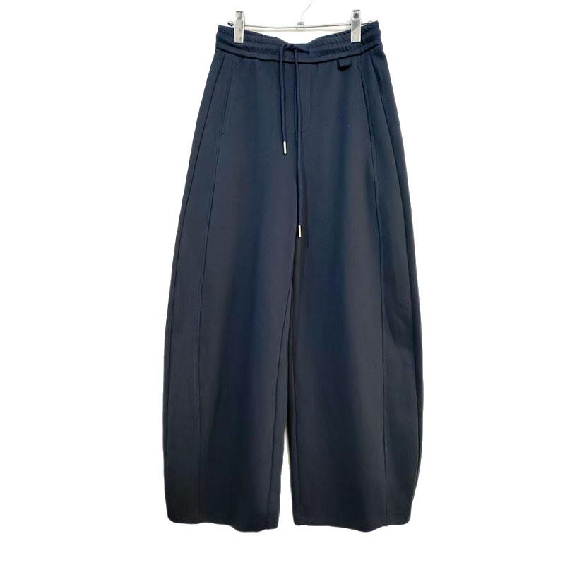 Women's Elastic Waist Wide Leg Pants, Casual Drape Style, Spring 2026