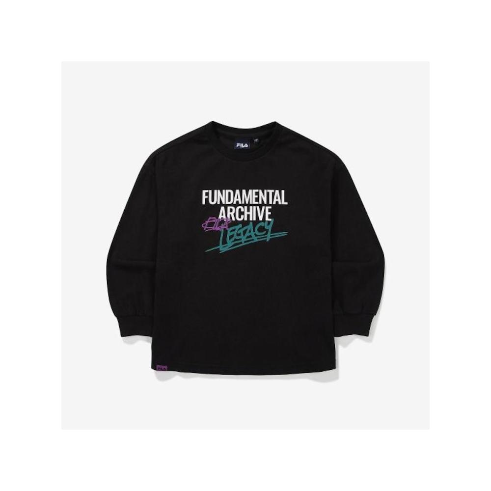 

[fila Kids] Модифицированная свободная футболка FiT Fk2rlf3502x Blk q0zFk2rlf3502xBlk BLACK/120