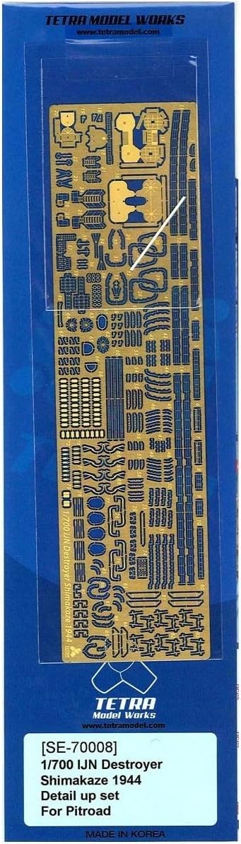 

Tetra Model SE Series Japanese Destroyer Shimakaze Final Plastic Model Parts SE7008 1/700 (PIT)