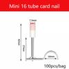 1Pcs Round Steel Nails For Manual Rivet Nail Gun Accessories Tools Concrete Steel Wall Anchor Trough Fastening Tool