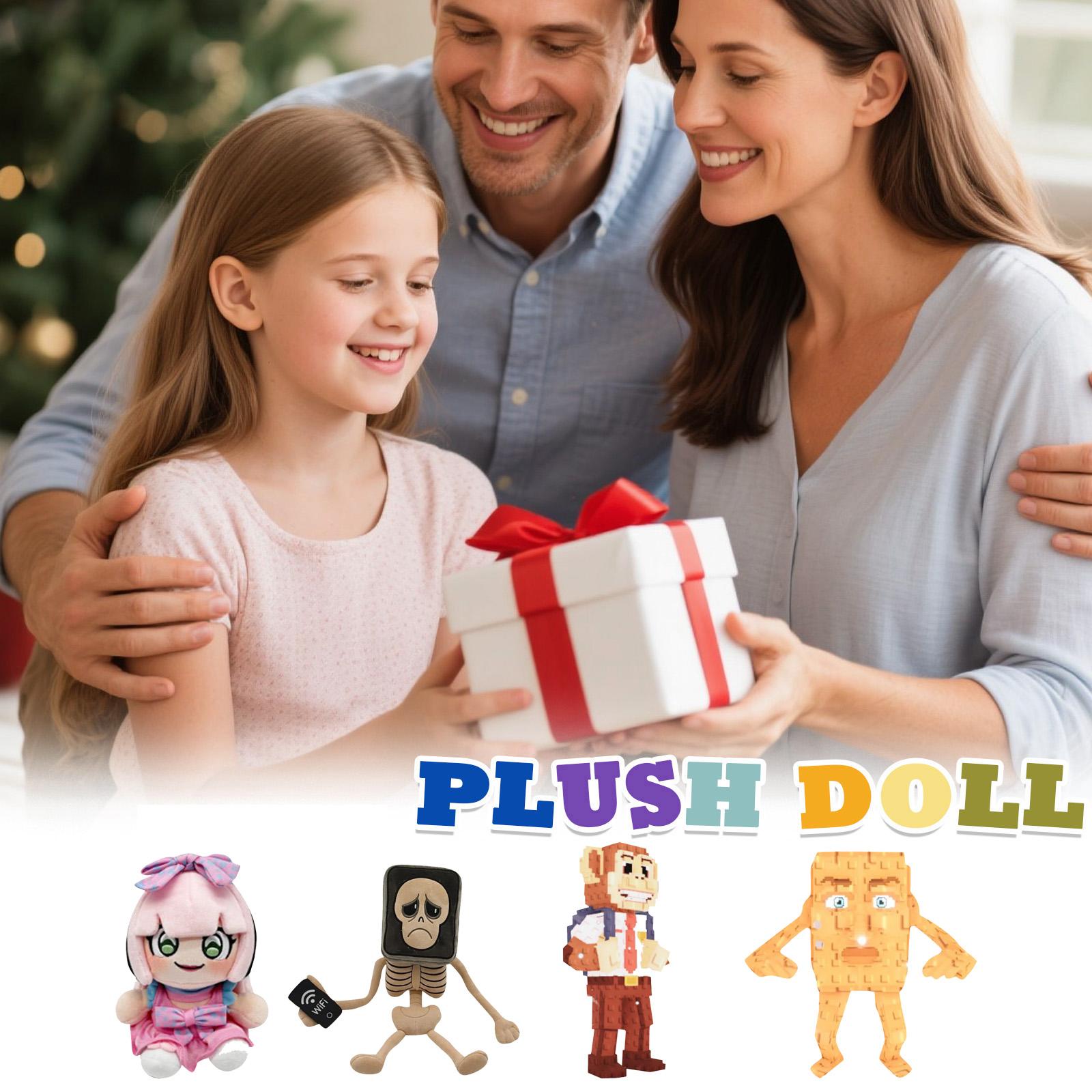 

Плюшевая кукла, Игрушка в подарок, Мультфильм, Детская тряпичная кукла, Детская подарочная подушка One Size