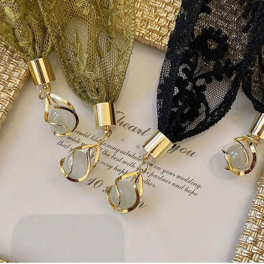 Flower Braids Headband Dressing Decoration Long Neck Scarves Lace Ribbon Hair Scarf Outdoor