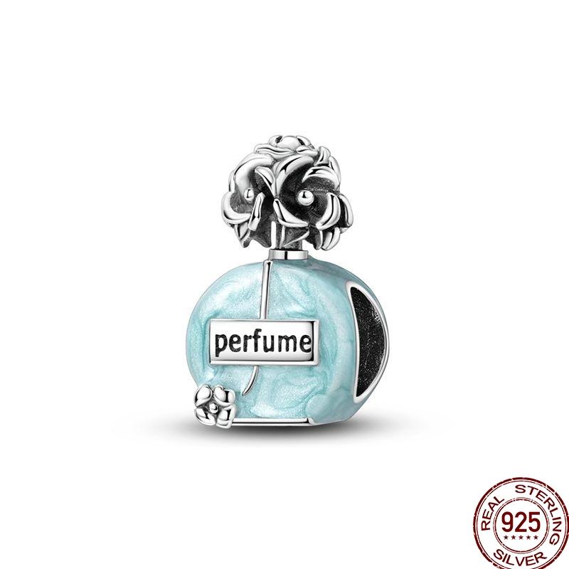 100% Copper Blue Shiny Zirconia Dark Cloud Butterfly Jewelry Beaded Pendant Fit 3Mm Bracelet Diy Jewelry Gift