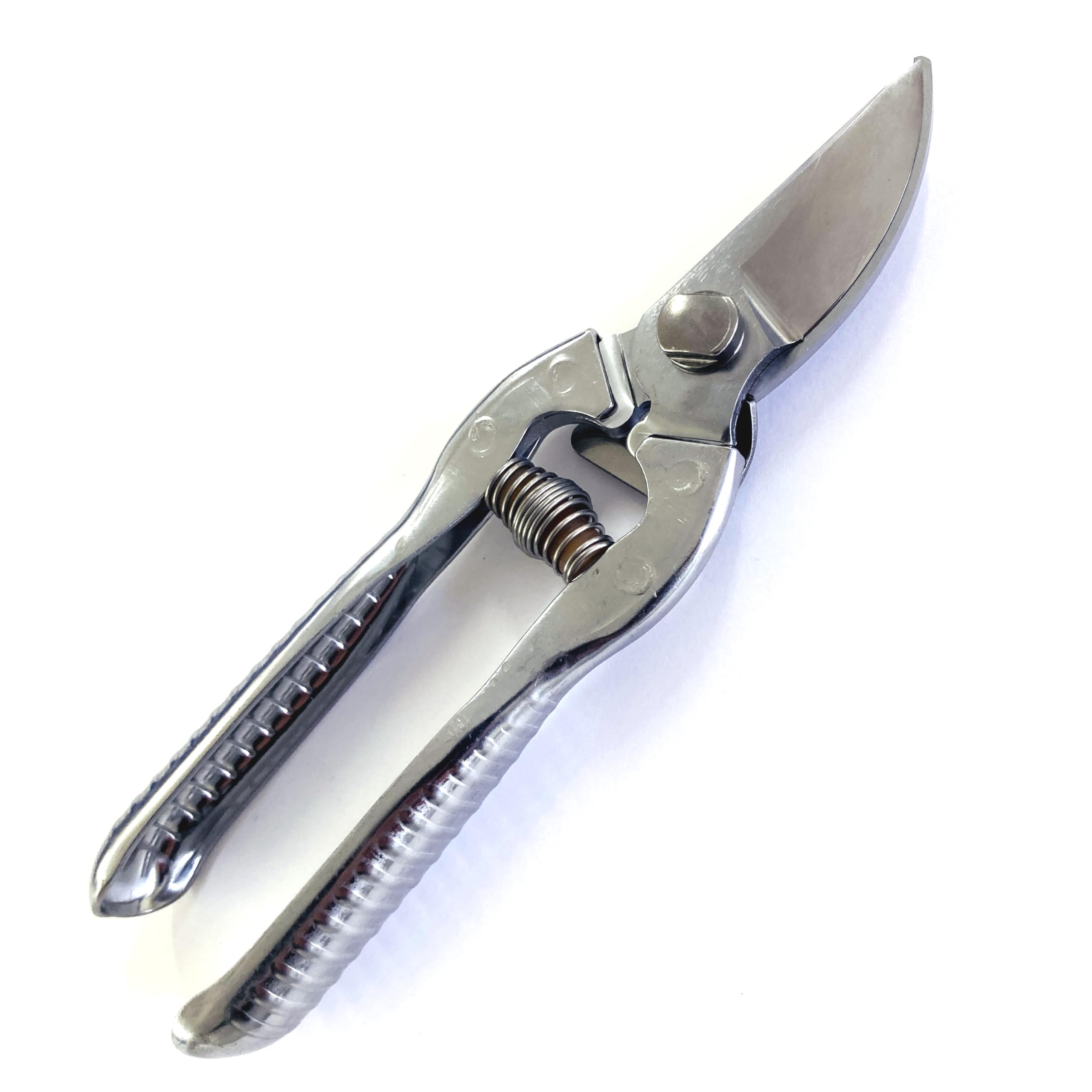 

Секатор для обрізки плодових дерев Fukuzen Blade Steel 200 мм з оригінальним покриттям леза Легка конструкція ріжуча кромка та чисті зрізи, які дбайливо ставляться до