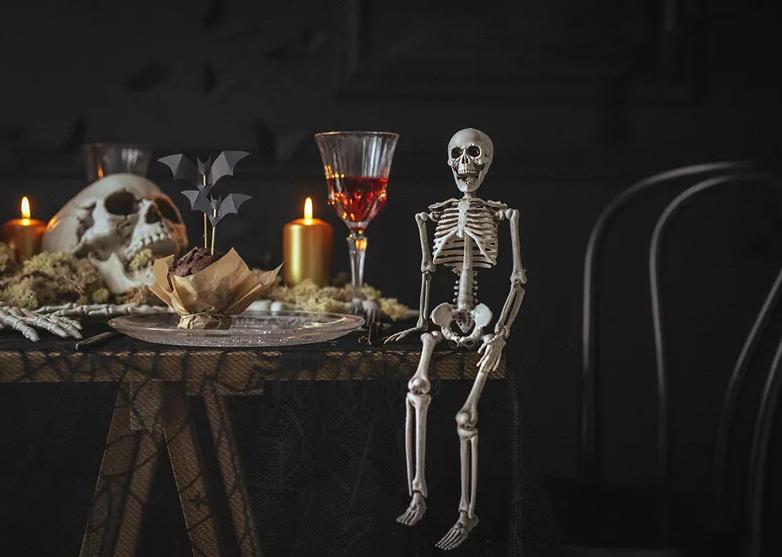 Dekoracja Szkielet Kościotrup Halloween 40Cm