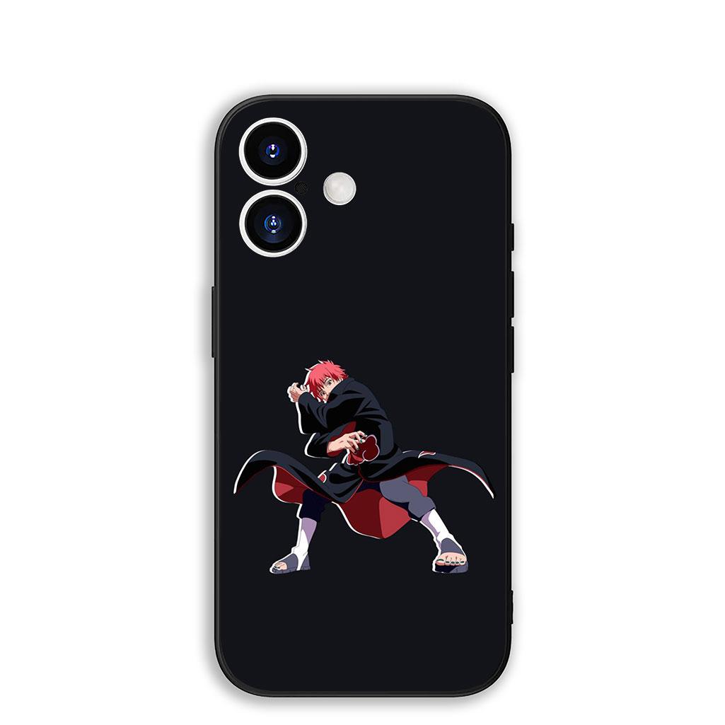 

Cover for Apple iPhone 16 15 14 11 Pro Max 6 7 8 Plus + SE2 SE3 SE 2022 2020 8+ Phone Case Sasori Akatsuki Narutos Itachi Uchiha iPhone 16 Plus