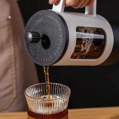 Fransız Kahve Makinesi ,Yaratıcı,Taşınabilir,Çay Makinesi,Kahve Demliği,Mağaza Ev Mutfak için 600ml