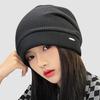 Classic Women Casual Windproof Winter Autumn Warm Adjustable Daily Use Slouchy Beanie Hat