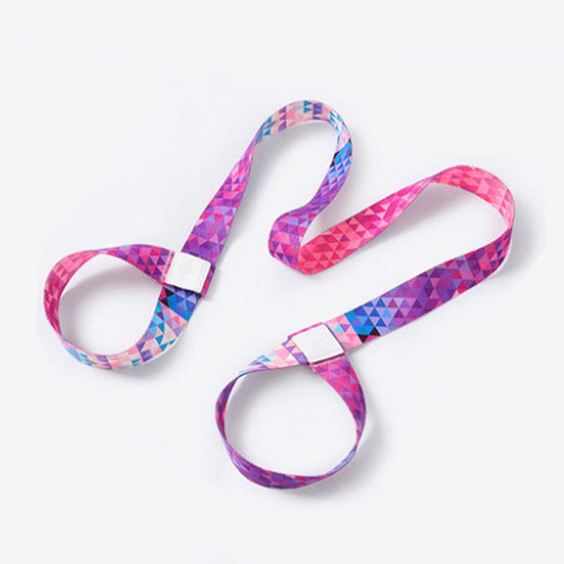 Yoga Mat Strap Belt Adjustable Sports Sling Shoulder Carry Strap Belt Exercise Stretch Fitness Equiment Elastic Yoga Belt