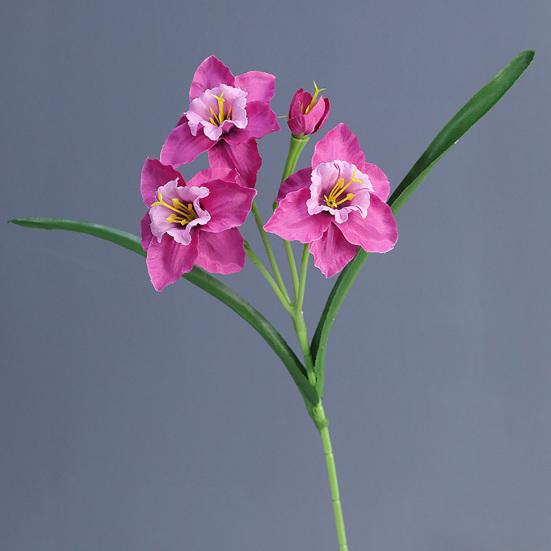 Artificial Daffodil Flowers 18 Inch Spring Faux Silk Narcissus Flower Arrangement Fake Daffodils Bouquet for Home Wedding Decor