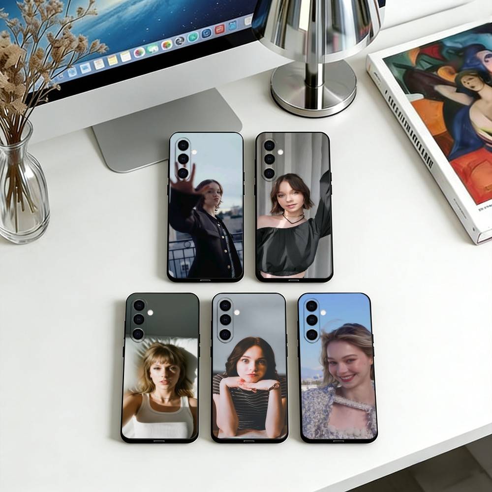 E-Myers Phone Case For Samsung Galaxy A73,A72,A71,A70,A53,A52,A51,Others Soft Black Cover