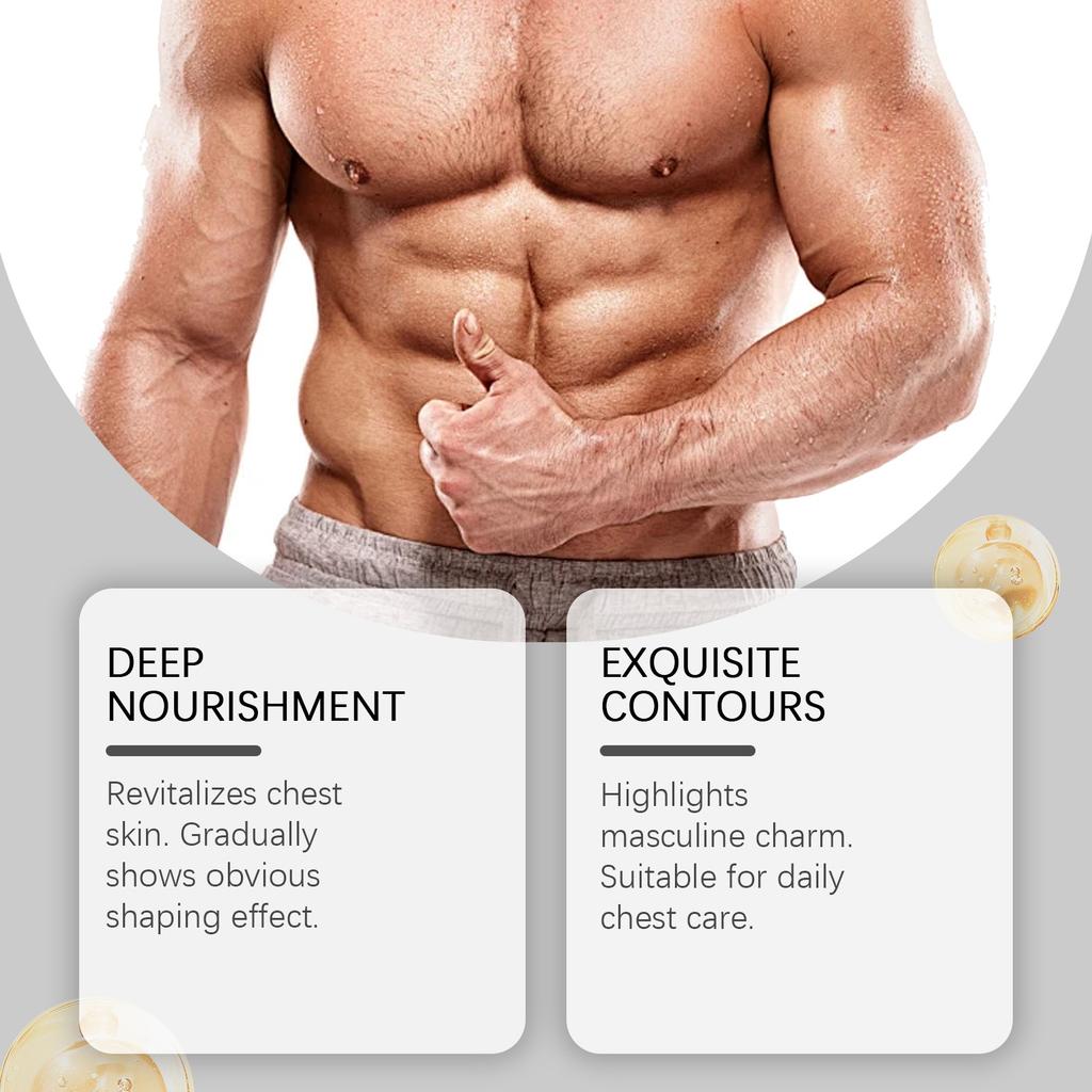 Men's Chest Slimming, Chest Fat-burning Cream, Firming And Shaping Cream, Men's Fitness, Highlighting Lines