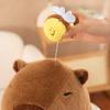 23cm Super Cute Capybara with Bee Capibara Plush Doll Giant Kawaii Stuffed Animal Doll Children Kids Birthday Gift Toys
