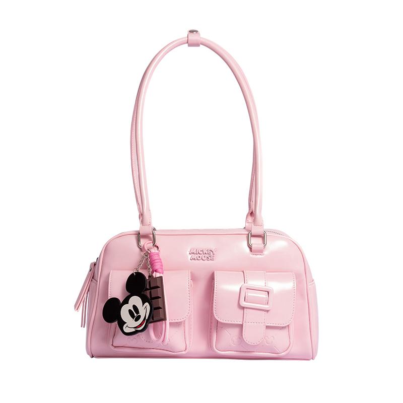 

Новая женская многоцветная PU сумка через плечо серии Disney Mickey BMK-72047P 21.6*8.9*16.0CM