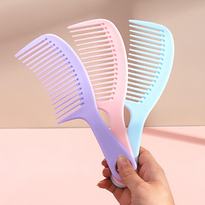 Portable Wide Tooth Comb,Detangling Comb,Shower Comb Large Hair Comb Brush For Women Men Curly/Wet/Dry/Long/Thick Hair